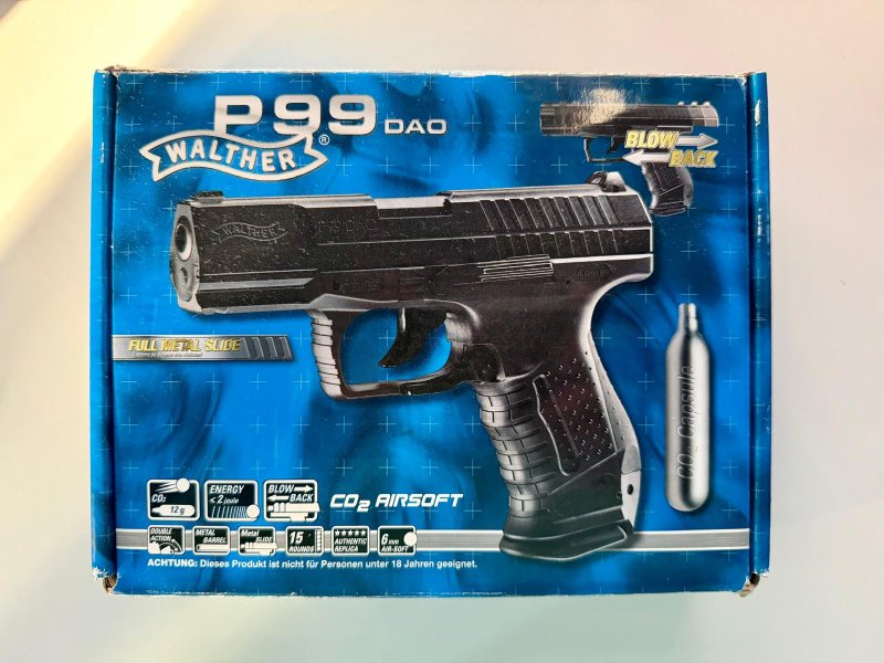 Umarex Walther P99 DAO CO2 Softair – Bild 1