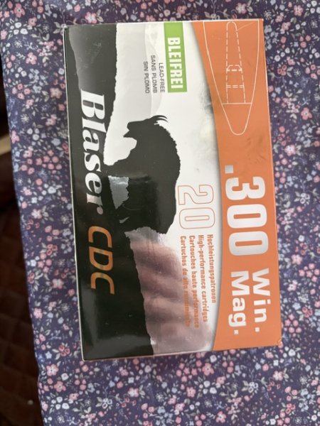 Blaser Munition .300 win mag 180 Schuss=9 Packungen – Bild 1
