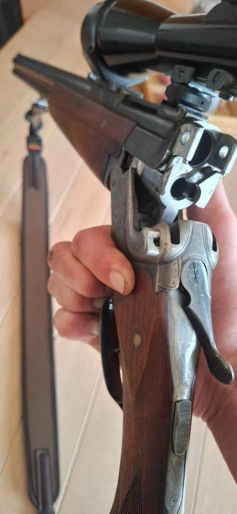 Merkel Bockbüchsflinte 8×57R :16/70 – imagen 1