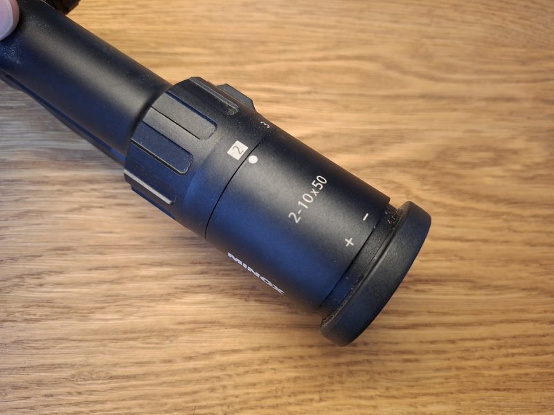 Minox 2-10 x 50mit Schiene und Dentler Oberteil – Bild 2