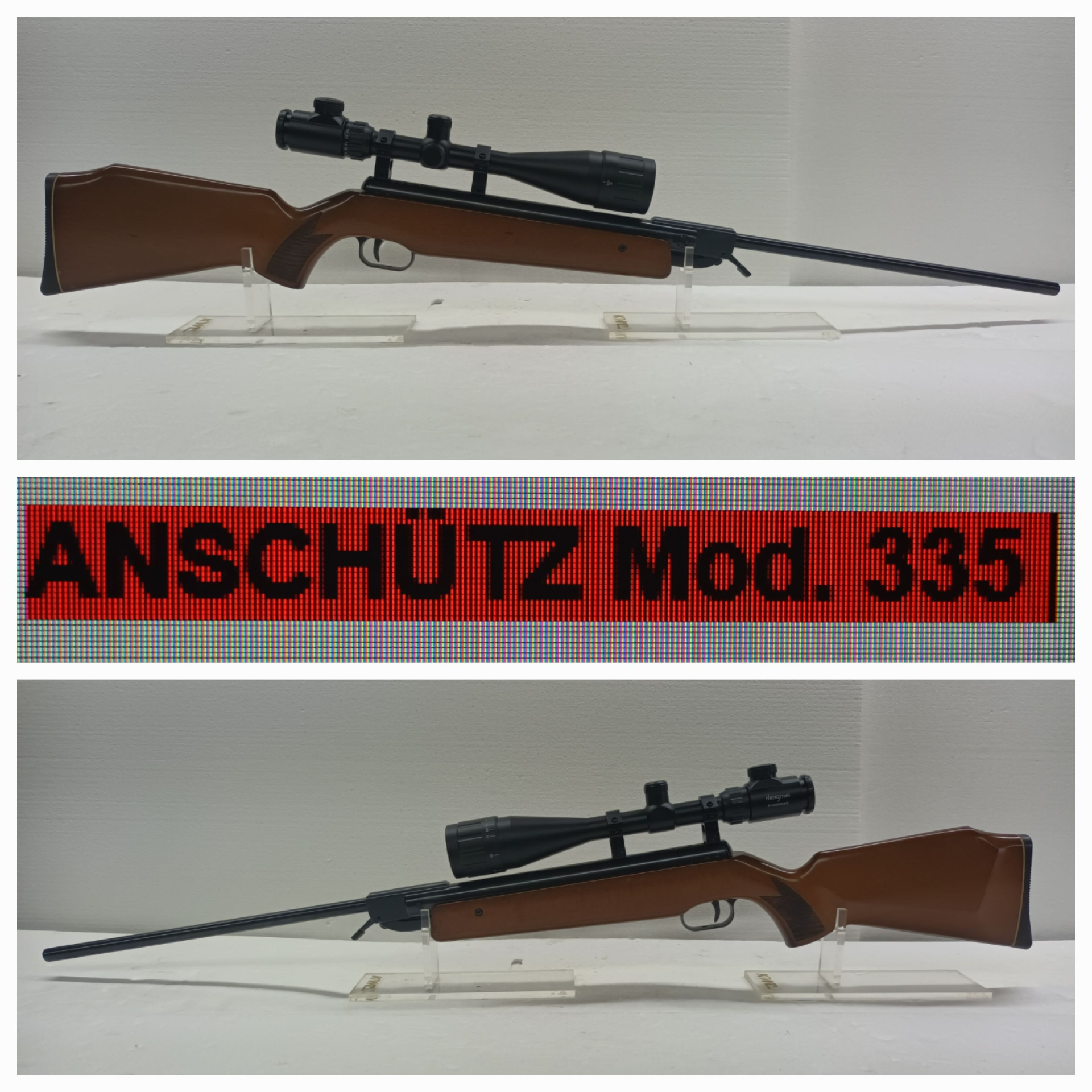 ANSCHÜTZ 335 __ Luftgewehr __ Kal.4,5(.177) __ LG + Zielfernrohr 6-24x50 AOEG – Bild 2
