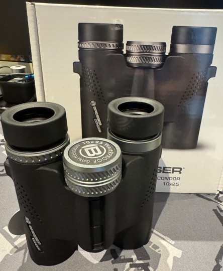 BRESSER Condor 10x25 Dachkant Fernglas mit UR-Vergütung – Bild 1