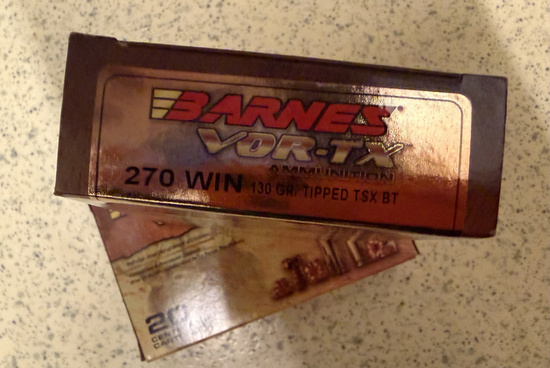 2 Schachteln Barnes .270 Win. Vor-TX TTSX 8,5g/130grs. UVP je Schachtel 79€ – Bild 1