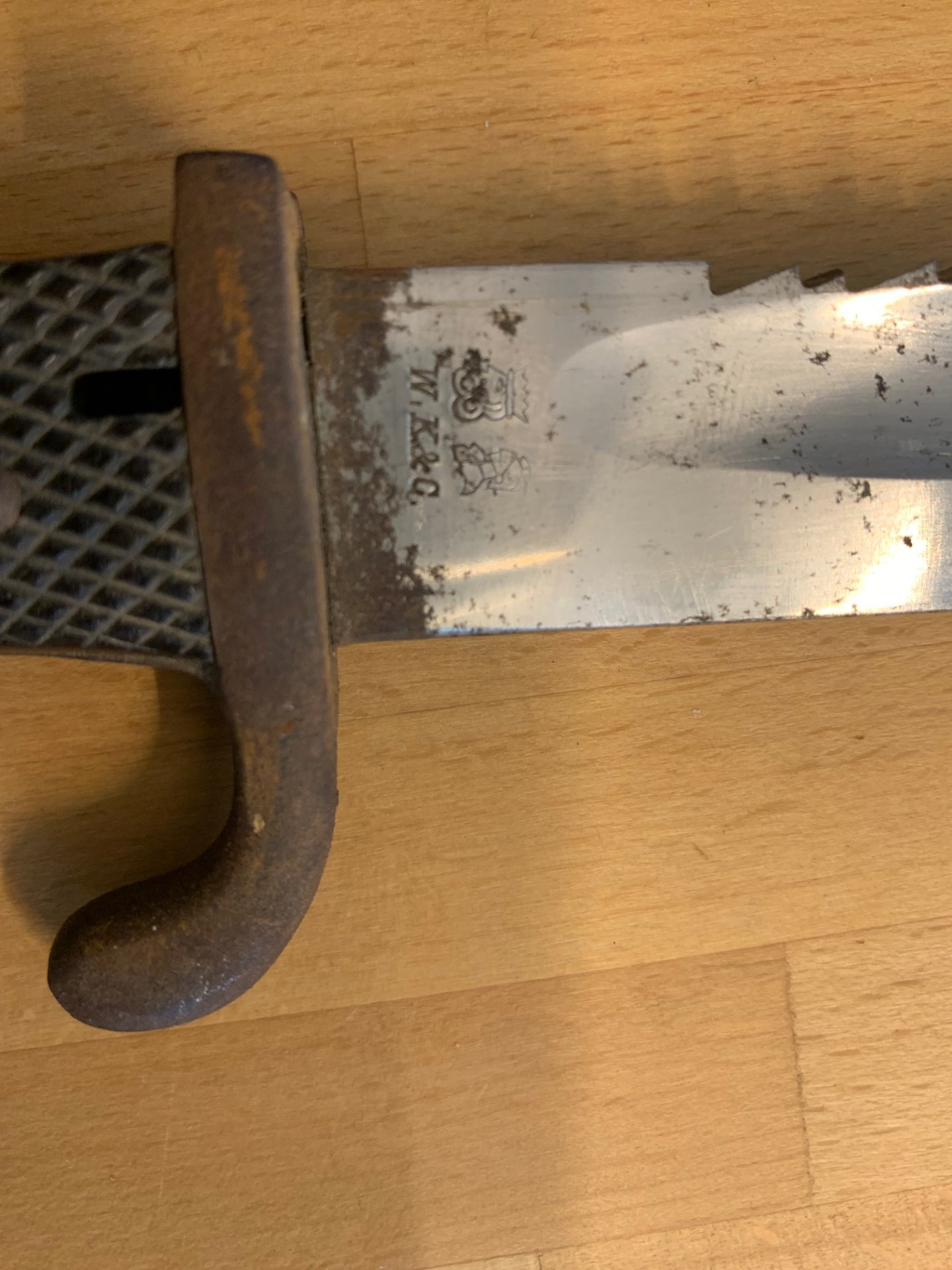 Deutsches Sägerücken Bajonett KS 98 98/05S – Bild 5
