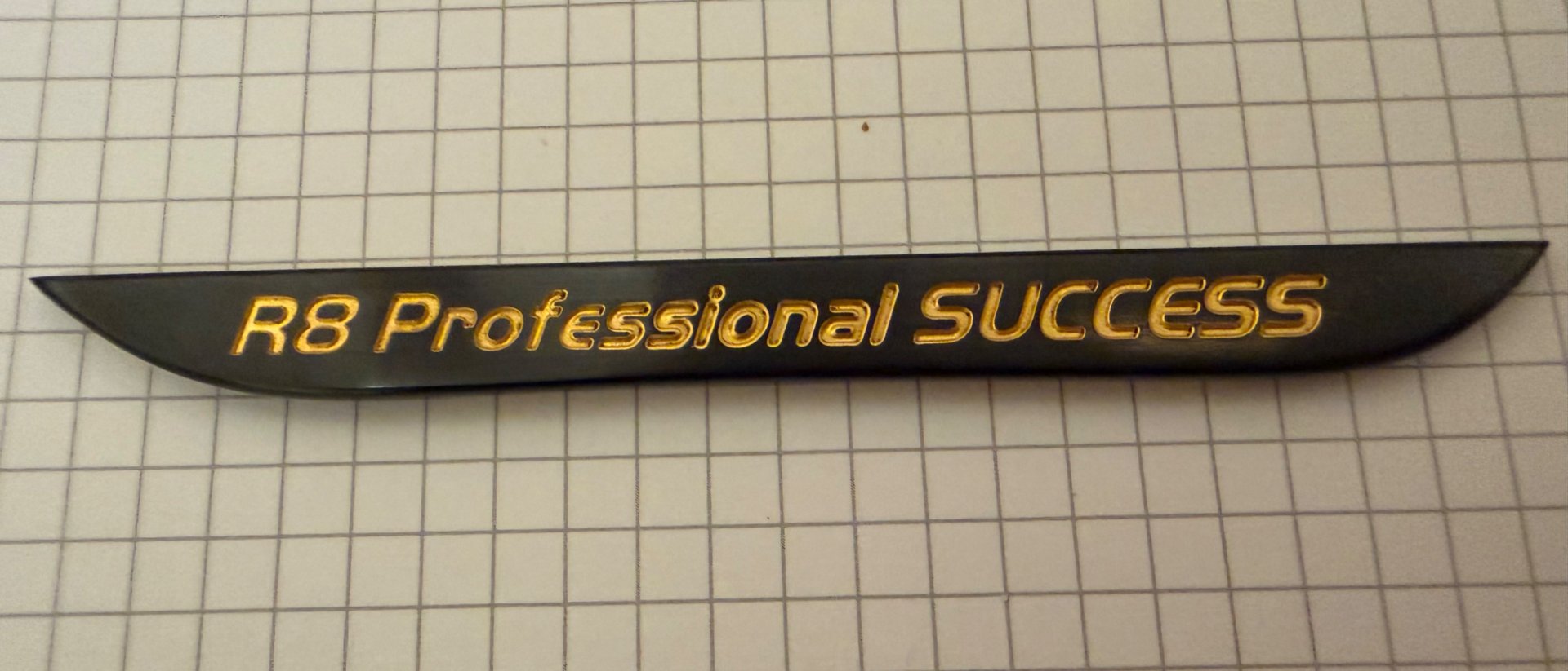 Blaser R8 Spange für Professional Success schwarz Gold TOP – Bild 1