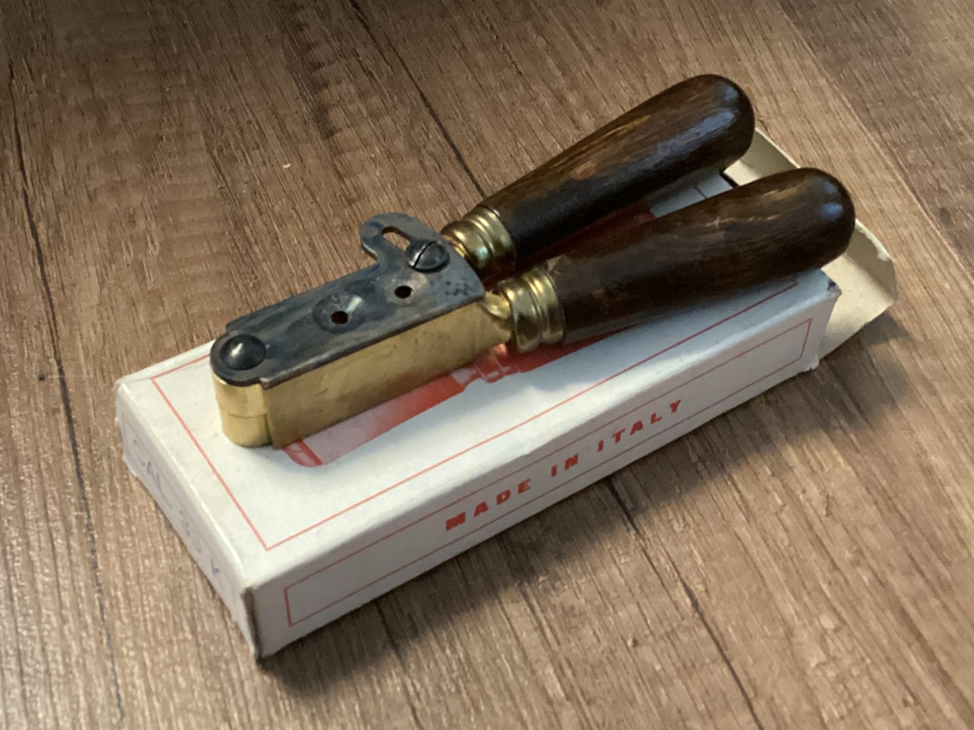 Doppel Kugelgießzange Cal. 36K Made in Italy Euromanufacture – Bild 1