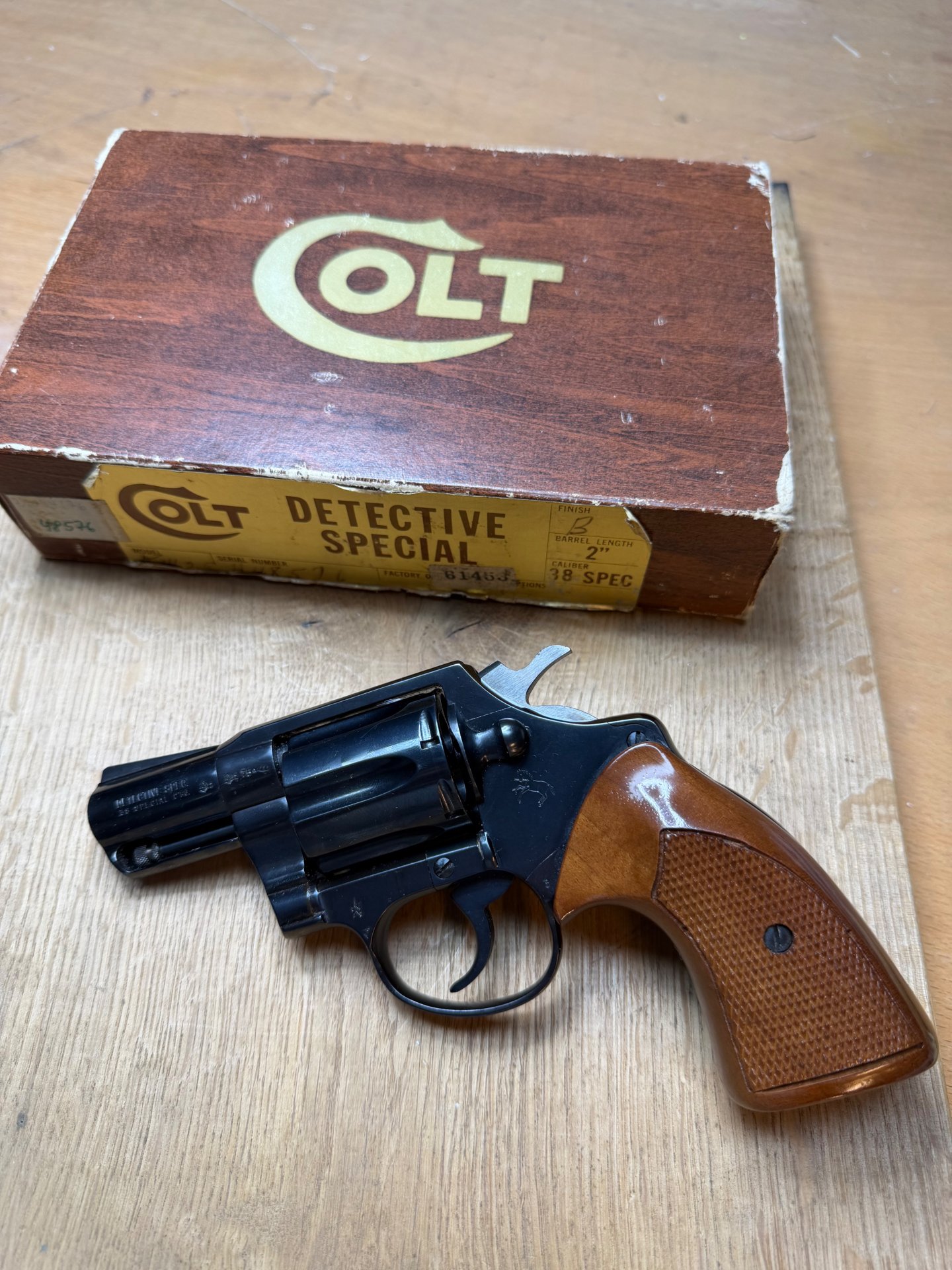 Sammlerstück: Colt Detective Special .38 Spl. – OVP & Lederholster – Top-Zustand! – Bild 3
