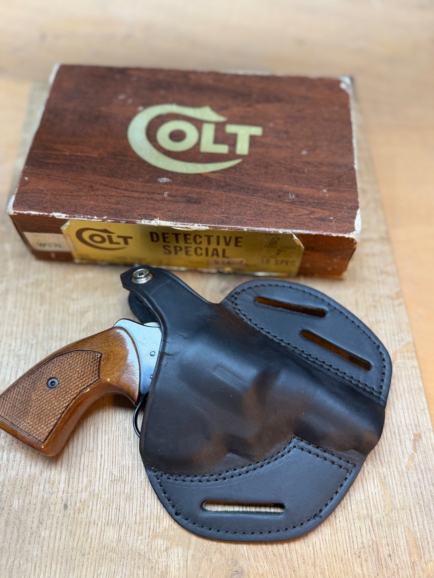 Sammlerstück: Colt Detective Special .38 Spl. – OVP & Lederholster – Top-Zustand! – Bild 5