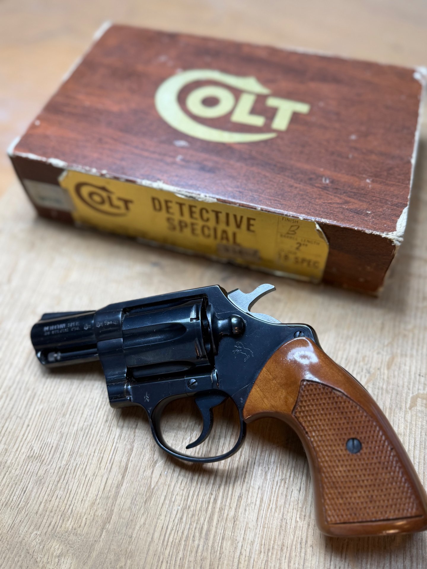 Sammlerstück: Colt Detective Special .38 Spl. – OVP & Lederholster – Top-Zustand! – Bild 4