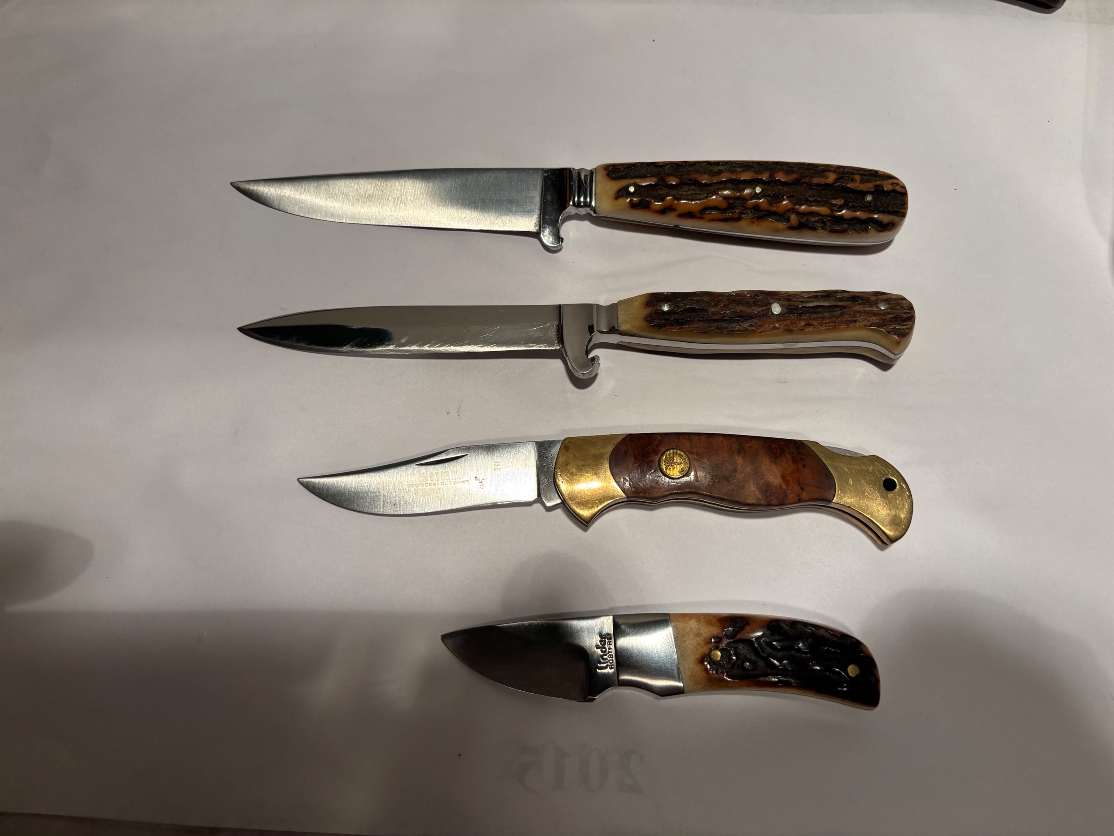 4 Stück Marken Jagdmesser – zdjęcie 1