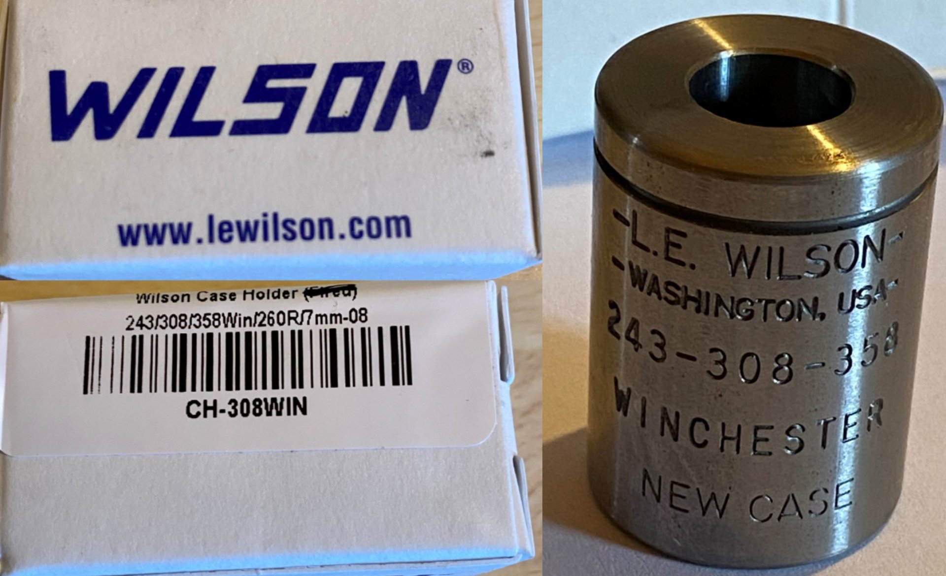 L.E. Wilson Case Holder .308 Win (New Cases) – imagem 1