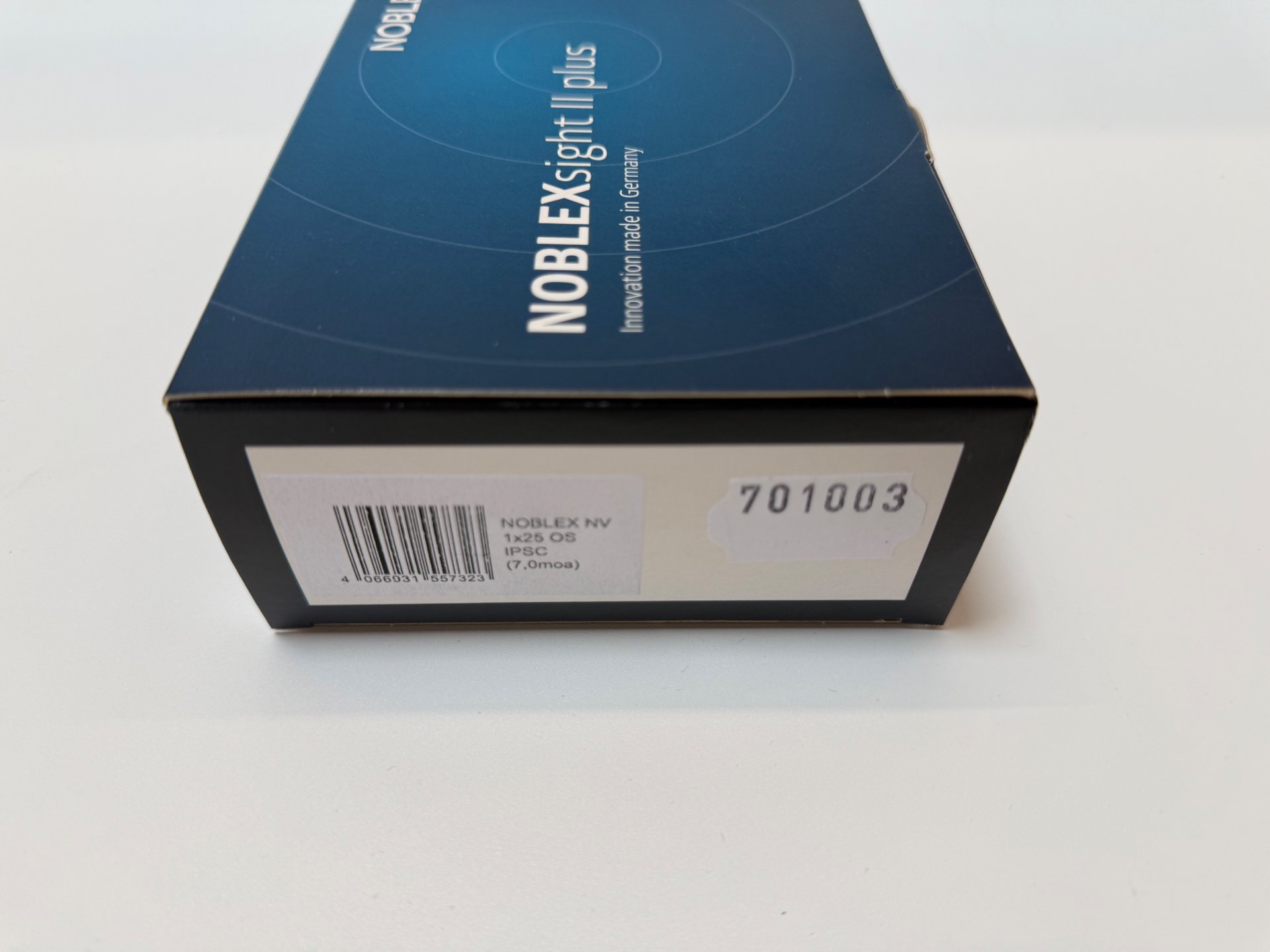 Noblex sight II plus NV 1x25 OS IPSC (7,0 moa) – Bild 2