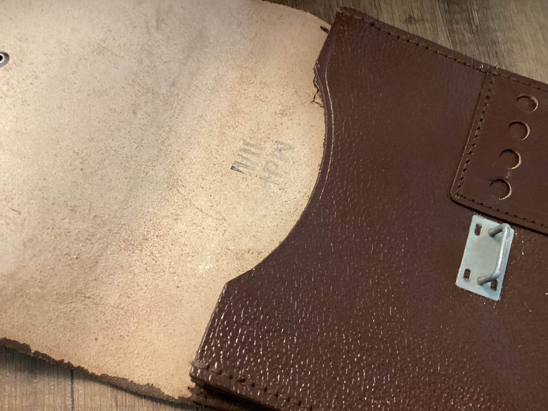 Braune Kartentasche / Meldetasche MDI – Bild 2