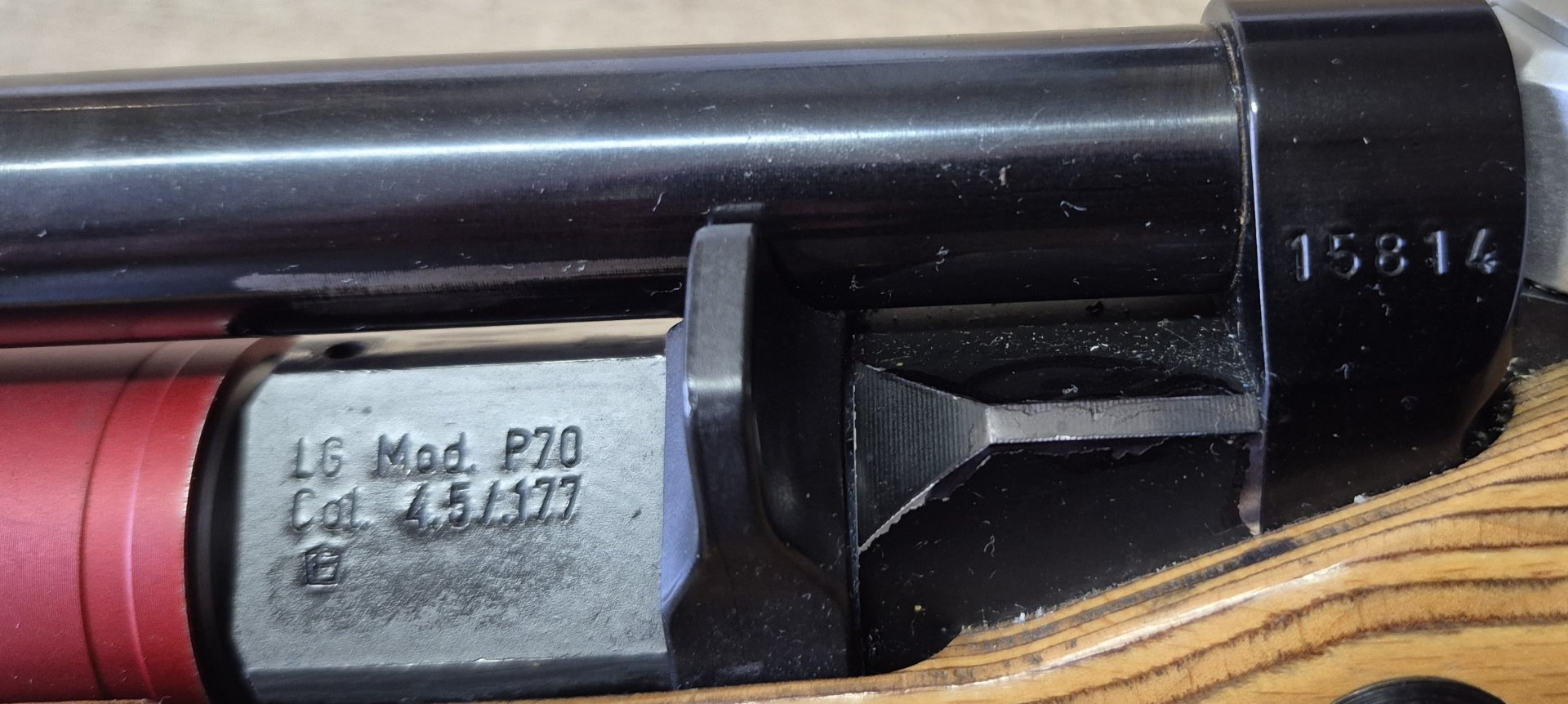 Feinwerkbau P70 Match-Luftgewehr – gepflegter Zustand – Bild 5