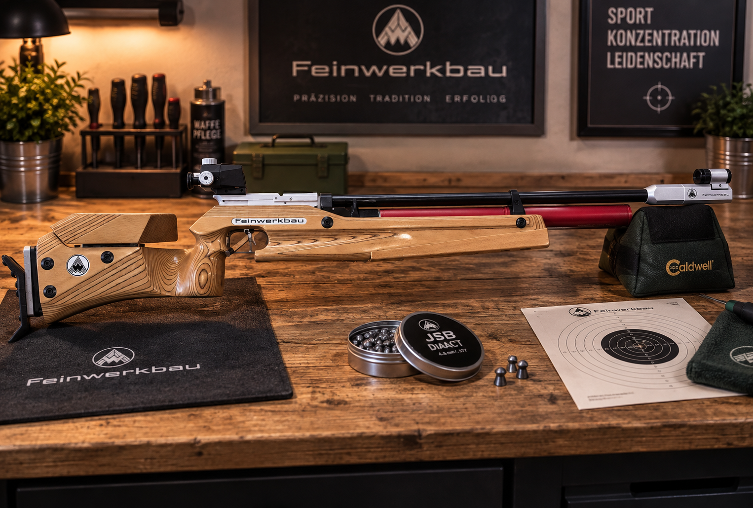Feinwerkbau P70 Match-Luftgewehr – gepflegter Zustand – Bild 2