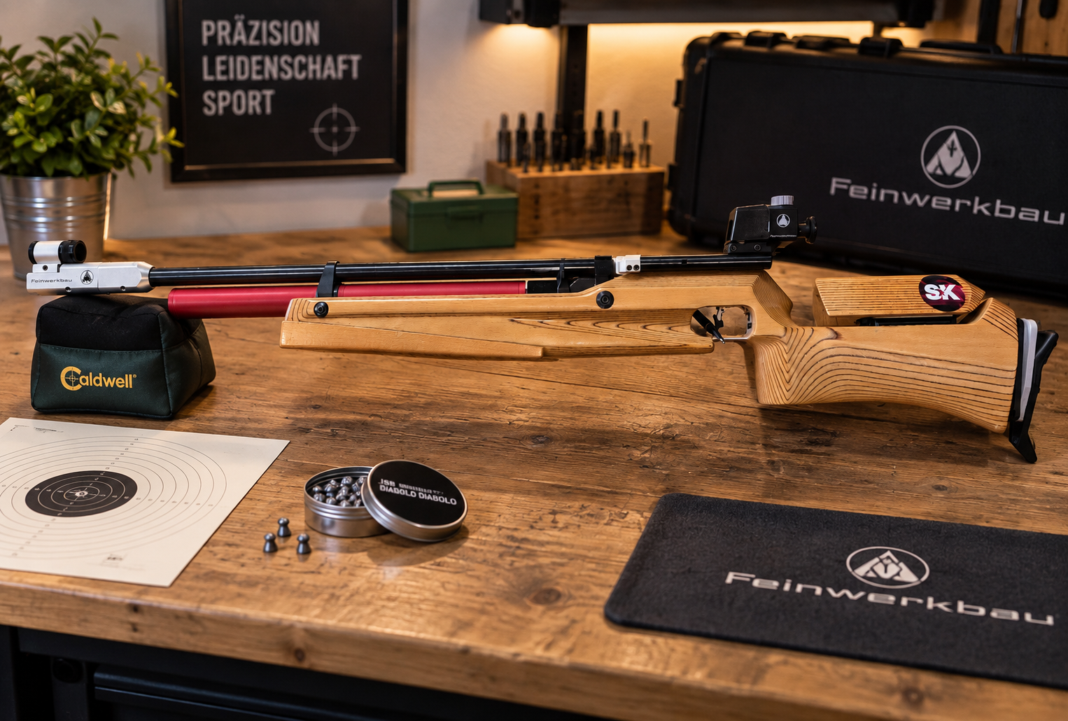Feinwerkbau P70 Match-Luftgewehr – gepflegter Zustand – Bild 1