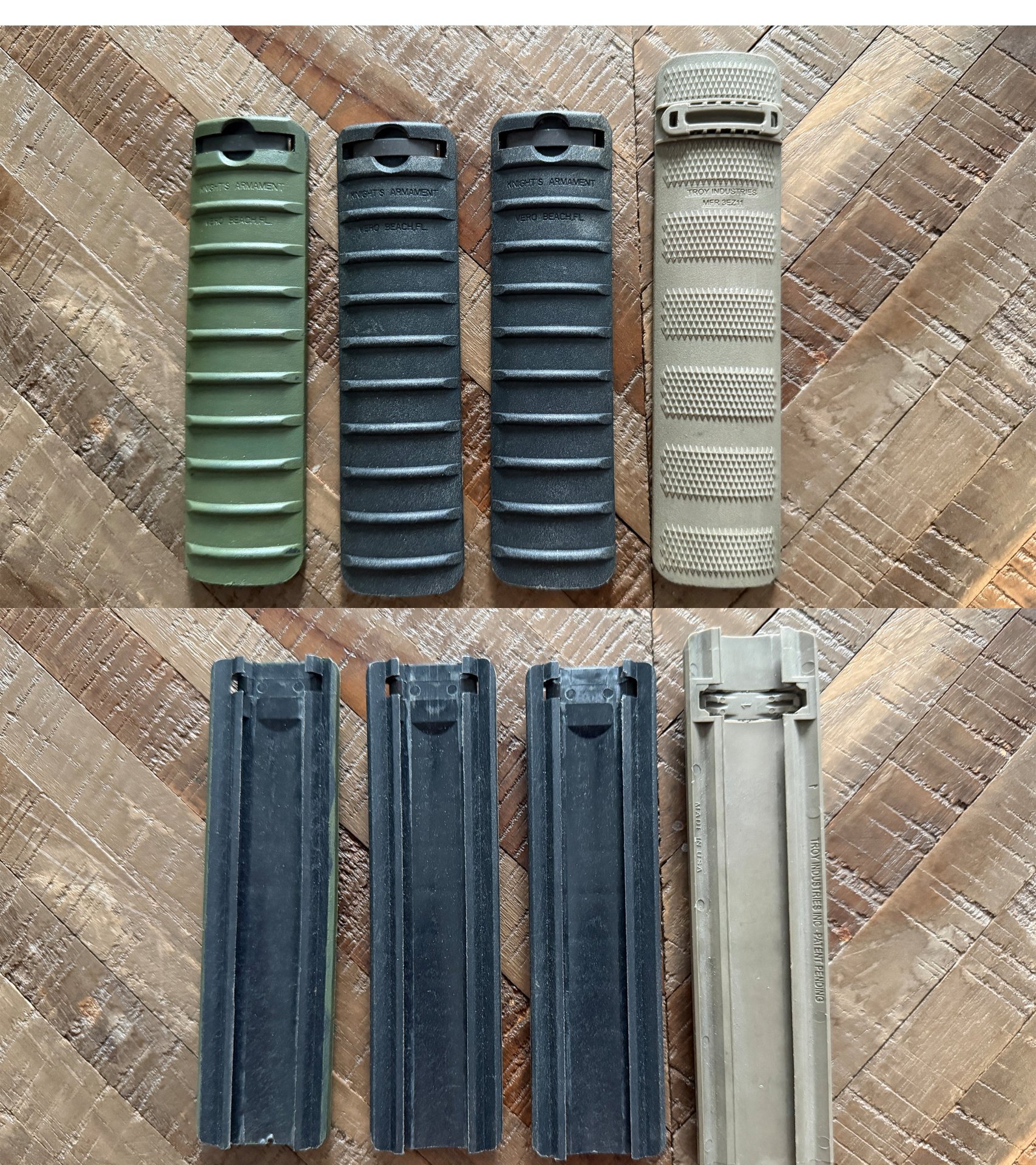 4x Rail Cover Knights Armament und Troy Industries – Bild 1