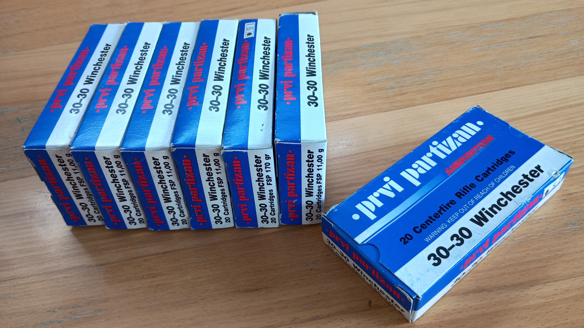 Munition 30-30 Win von PPU 170 gr. 140 Stück – Bild 1