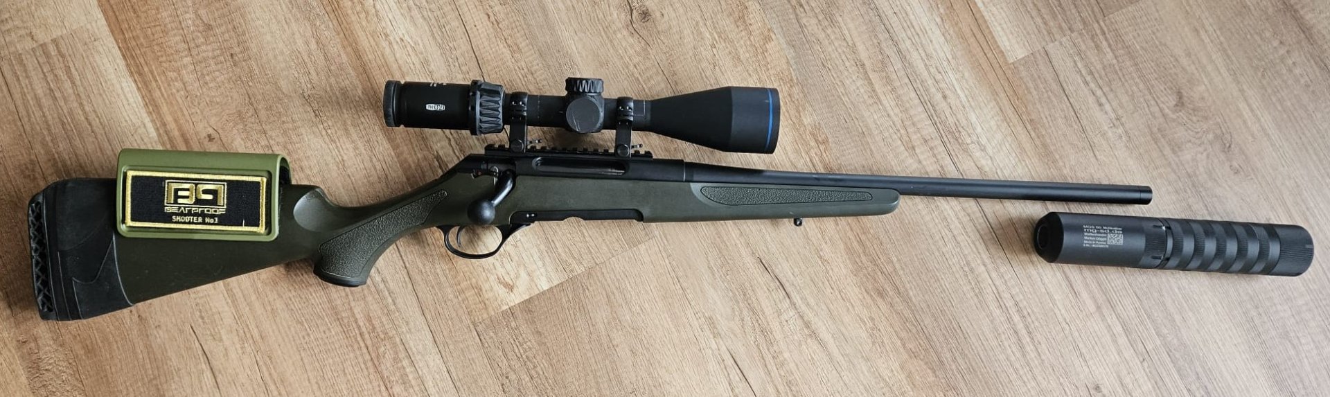 Haenel Jäger 10 .308 + Meopta + Schalldämpfer – Bild 1