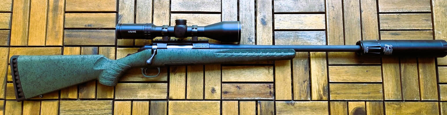 Glenfield by Ruger Repetierbüchse Kal. .308 Win.Hawke ZF 2,5-10x50,A-Tec H3 Schalldämpfer,Futteral – Bild 3