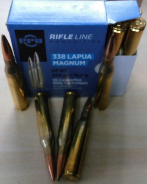 Munition PPU 338 LM HP 250gr – Bild 1