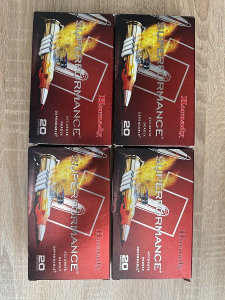 80 Schuss Hornady Superformance .300 Win. Mag. 180 gr SST – 4x20 – OVP – Bild 1