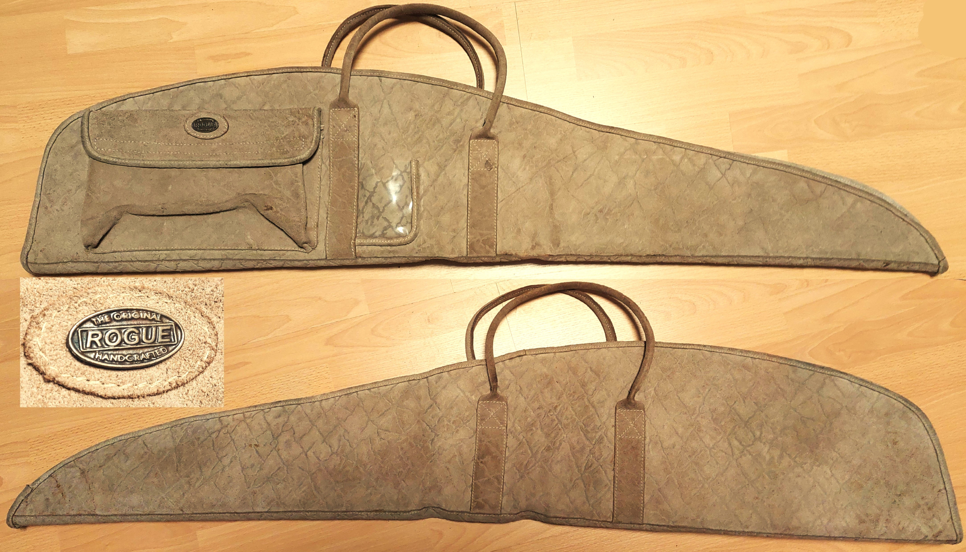 Orig.Rogue Handmade Gewehrfutteral aus Leder – bild 1