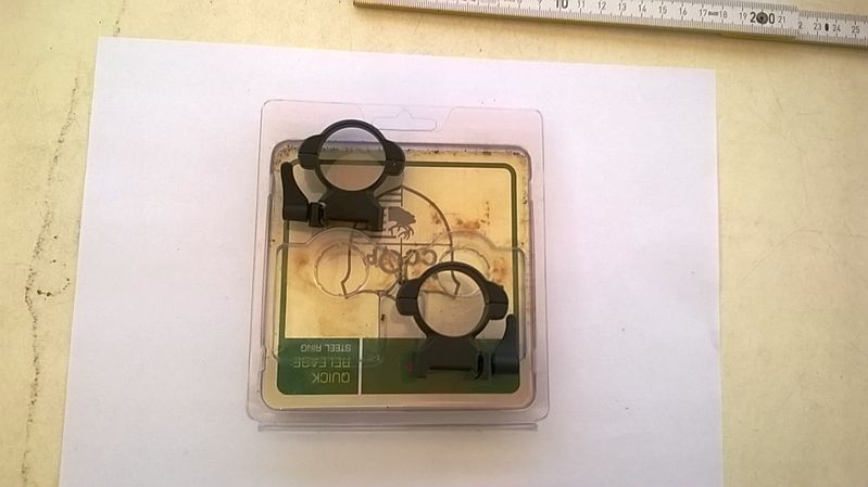Aus Stahl! Weaver / Picatinny Ringmontage 30 mm BH: 12 mm – Bild 1