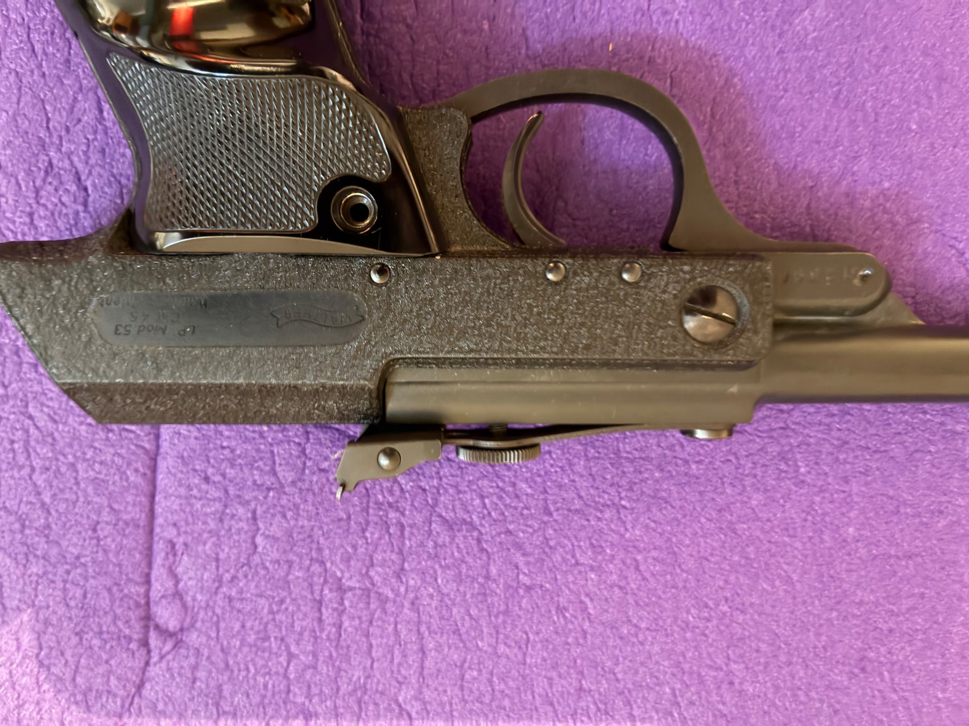 Walther LP 53, Luftpistole im Kaliber 4,5 – Bild 4