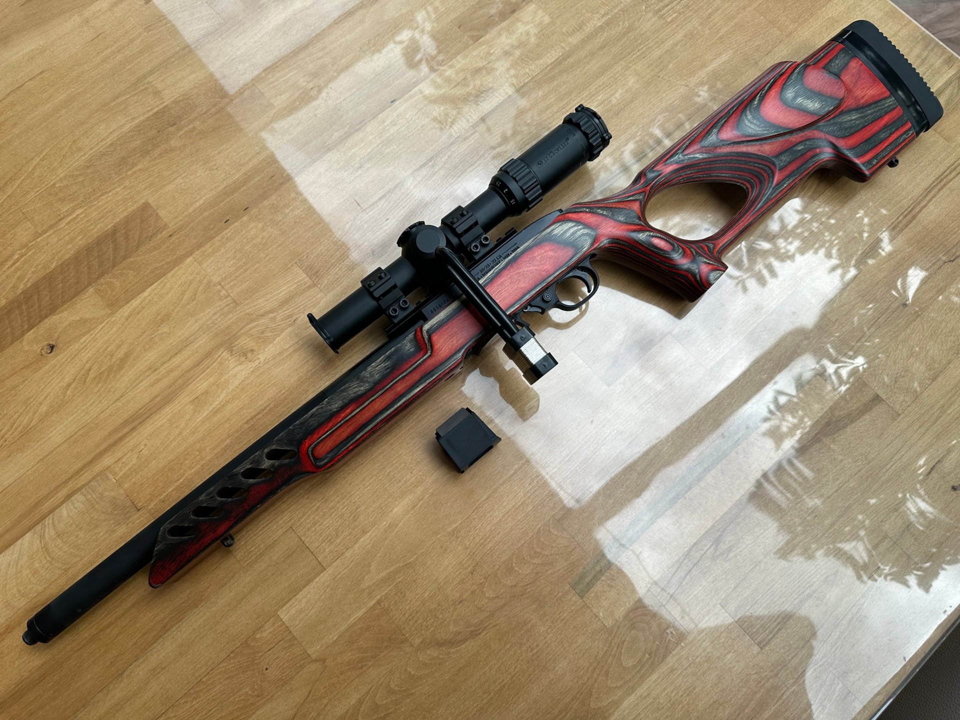 Ruger 10/22 mit Mamba ptisan ZF 4*24iR – Bild 2