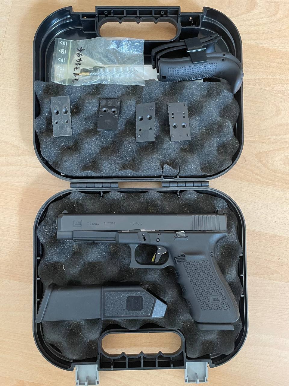 Glock 41 MOS Gen 4 Kal. .45acp mit Timney-Alpha-Trigger – imagem 1