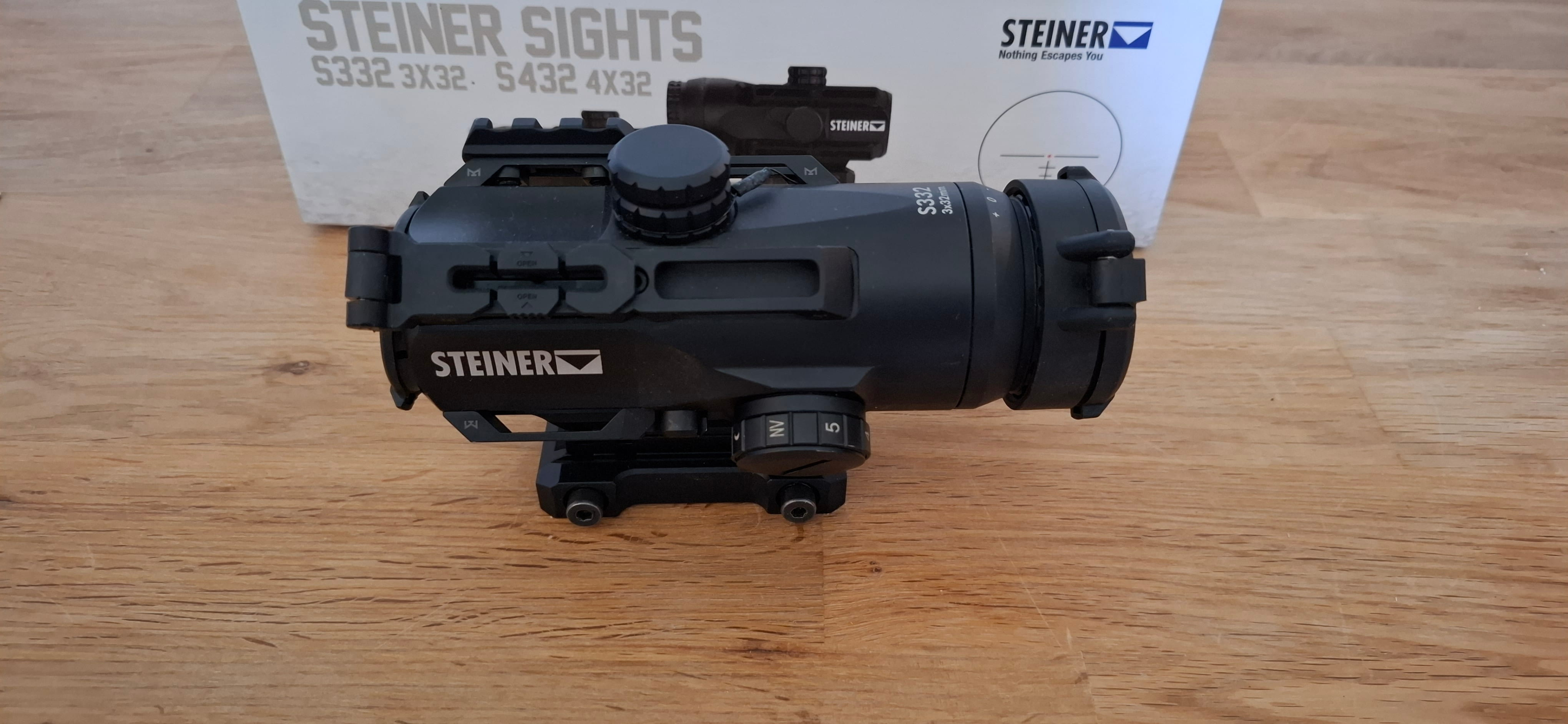 Leuchtpunktvisier Steiner Sight S332 für cal. 5.56 / .223 – Bild 2