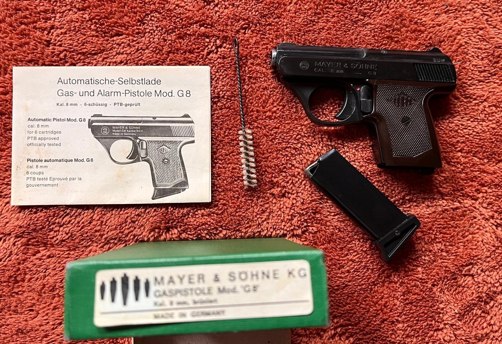 Mayer & Söhne, Mod. G8, Kaliber 8 mm, PTB 100 – Bild 1