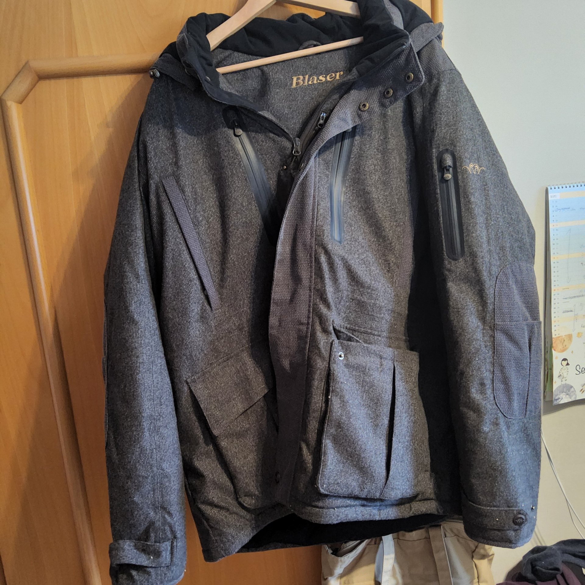 Blaser Jacke Grau-braun meliert in 3 XL – Bild 1