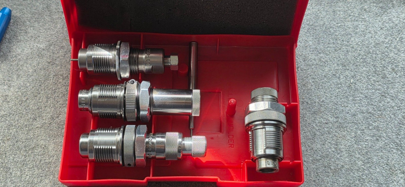 Lee 4-teiliger Matrizensatz .308 Winchester inkl. Crimp-Matrize inkl. Hülsenhalter – Bild 1
