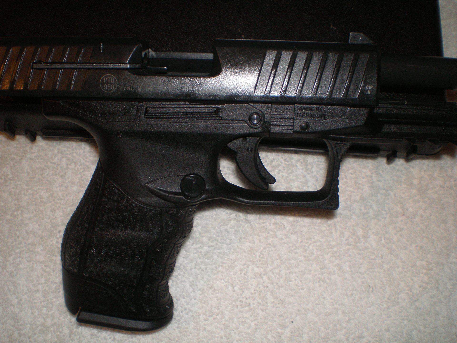 Walther PPQ M2 9mm P.A.K. Made in Germany,Black. – Bild 4