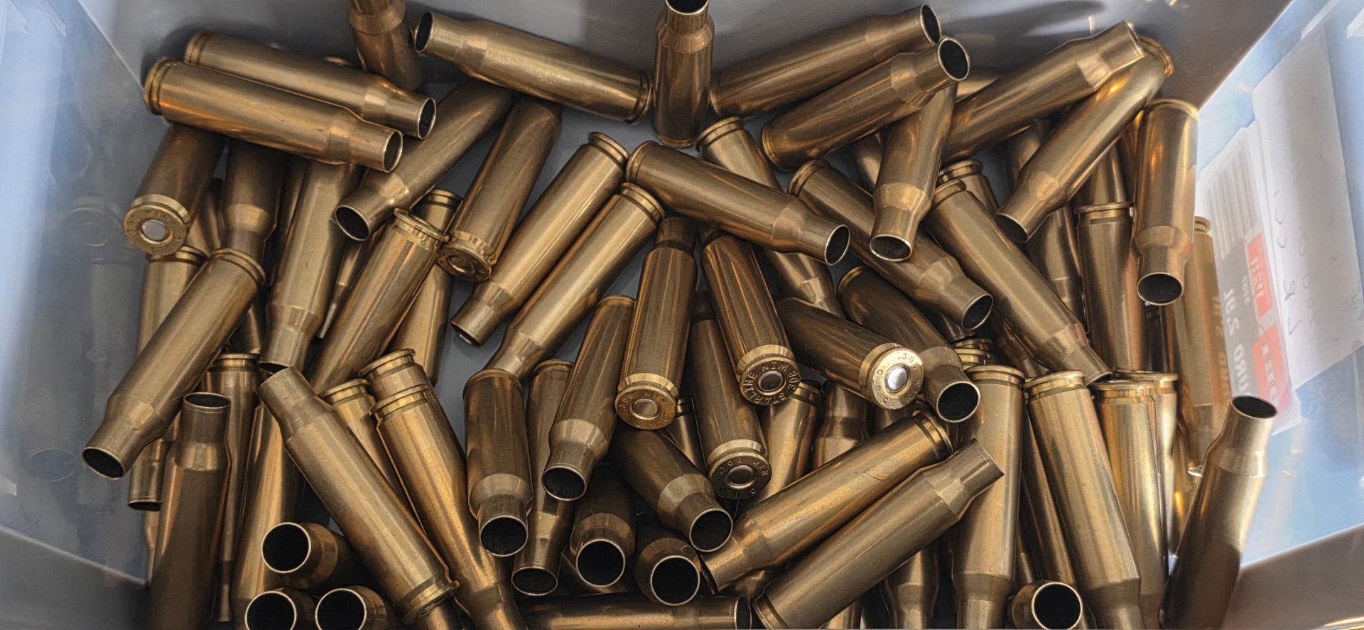 88 Magtech-Hülsen .308 Winchester – bezündert – zweimal abgeschossen – Bild 1