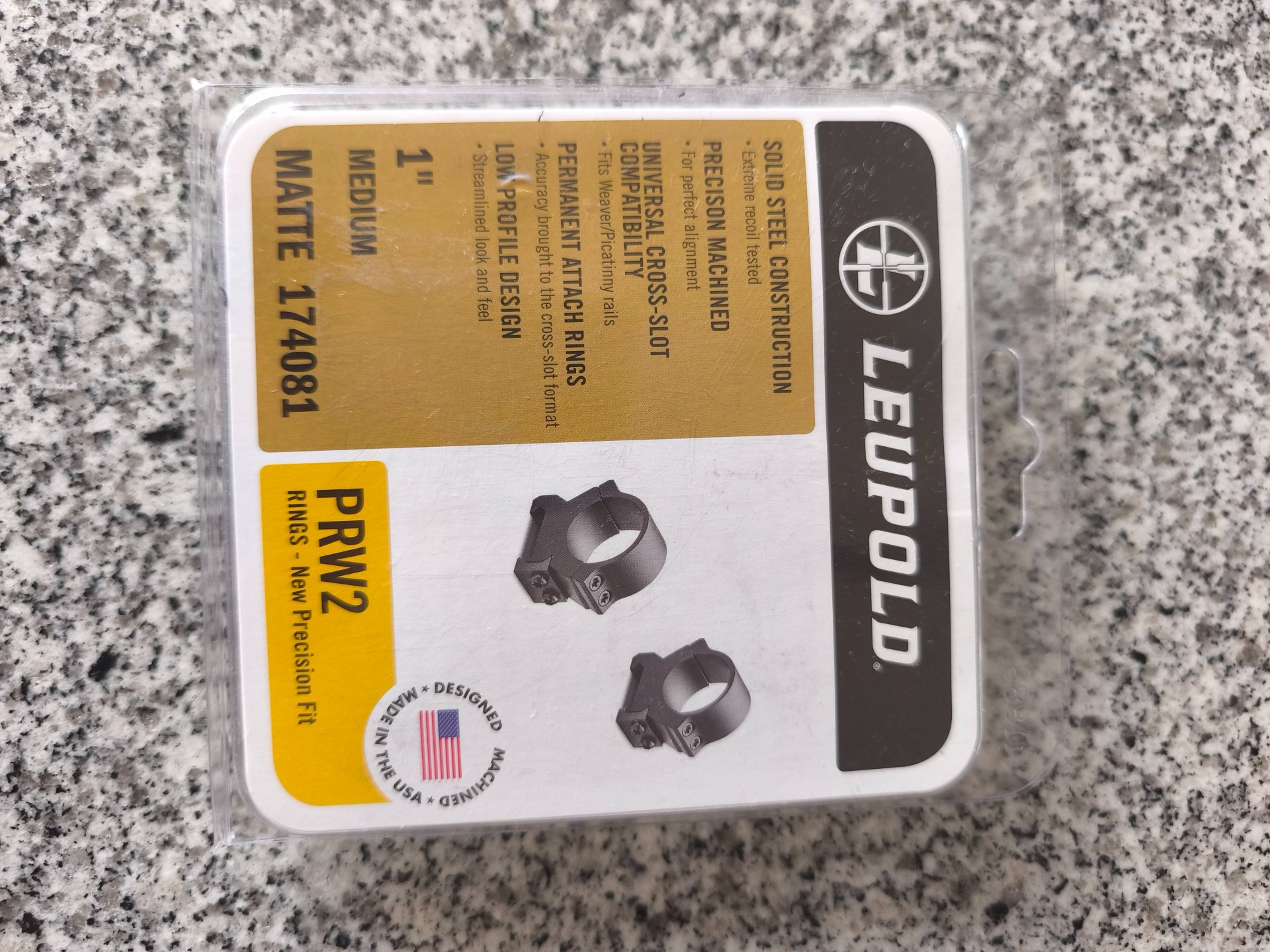 Leupold PRW2 Montageringe 1", 25,4mm, medium – Bild 2