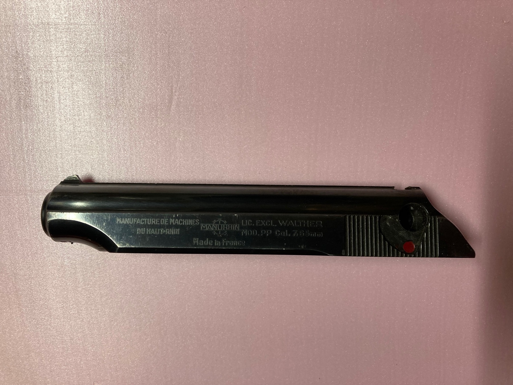 Walther Manurhin pp deko schlitten. – 1. kép
