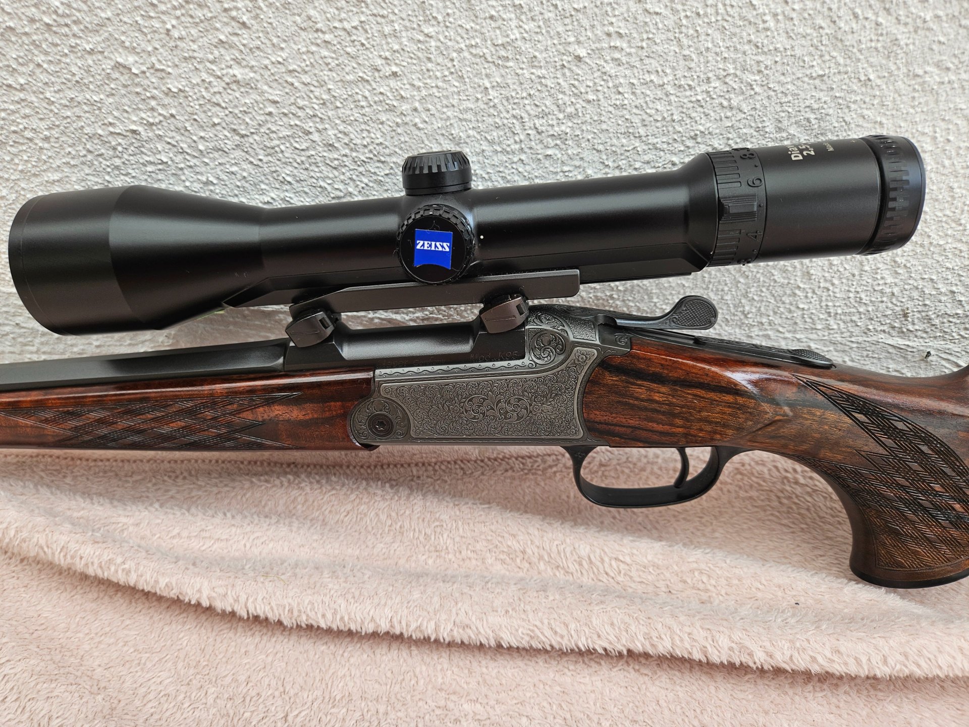 Exklusive Blaser K95 Achtkanntlauf 7x57R mit Zeiss Diavari 2,5-10x50 – Bild 3