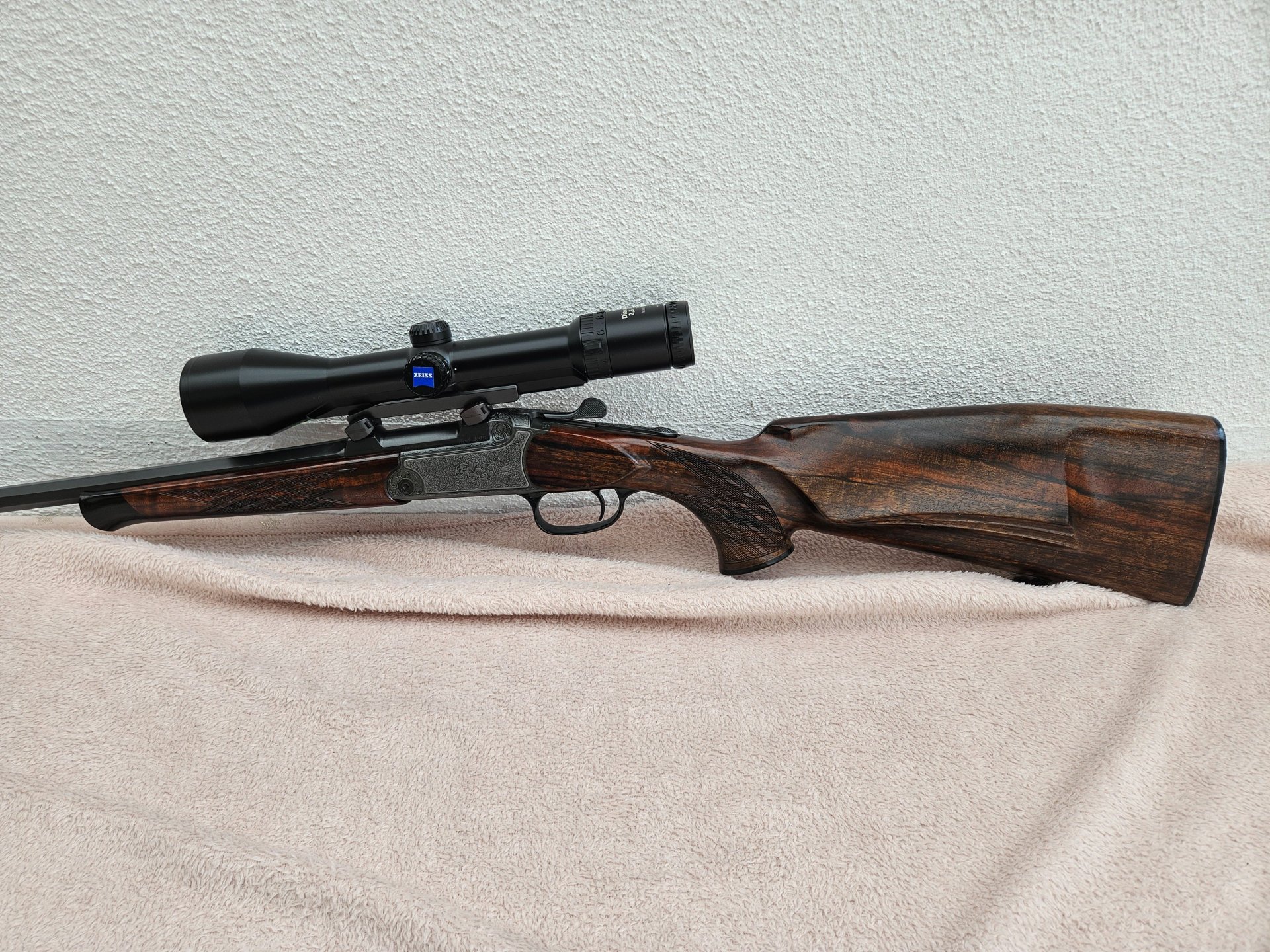 Exklusive Blaser K95 Achtkanntlauf 7x57R mit Zeiss Diavari 2,5-10x50 – Bild 1