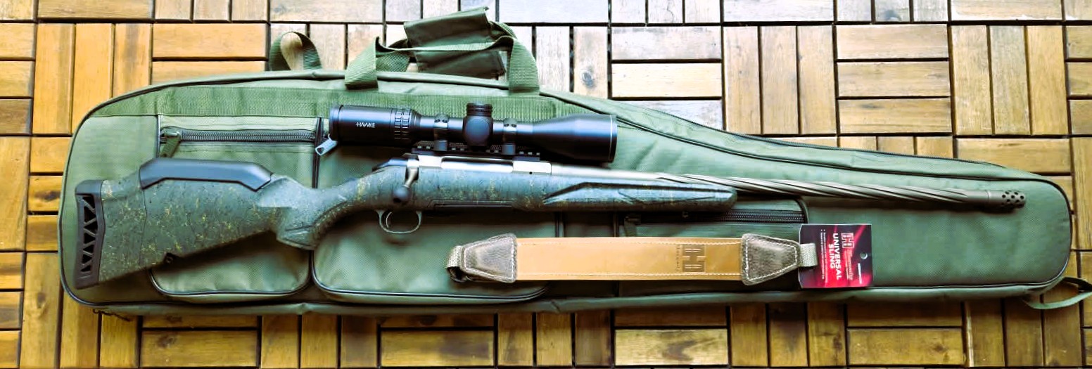 Ruger Büchse AMERICAN Rifle Gen. Kal. .30-06 Spr,.Hawke ZF 2,5-10x50,A-Tec H3 Schalldämpfer,Futteral – Bild 1