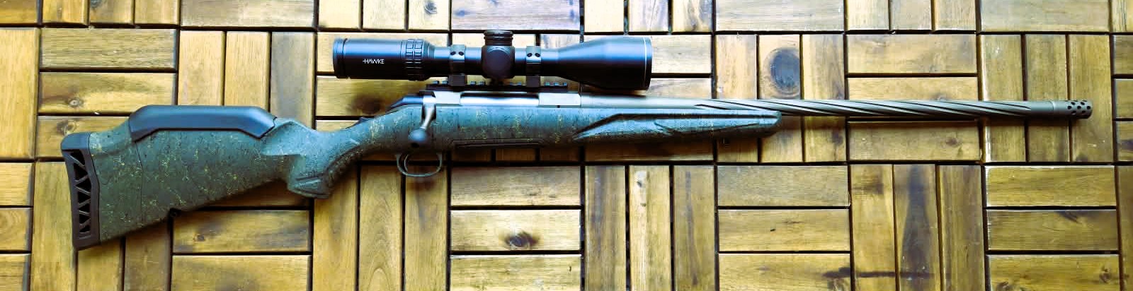 Ruger Büchse AMERICAN Rifle Gen. Kal. .30-06 Spr,.Hawke ZF 2,5-10x50,A-Tec H3 Schalldämpfer,Futteral – Bild 3
