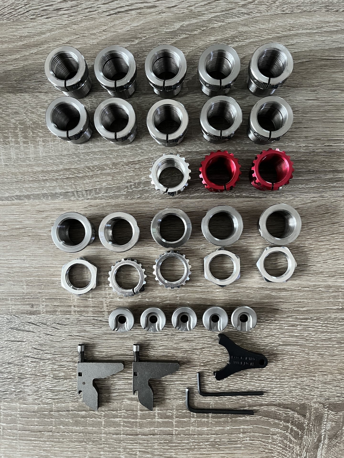 Lee Classic Cast Breech Lock Einstationenpresse / Wiederladepresse + 18 Schnellwechseleinsätze – Bild 5