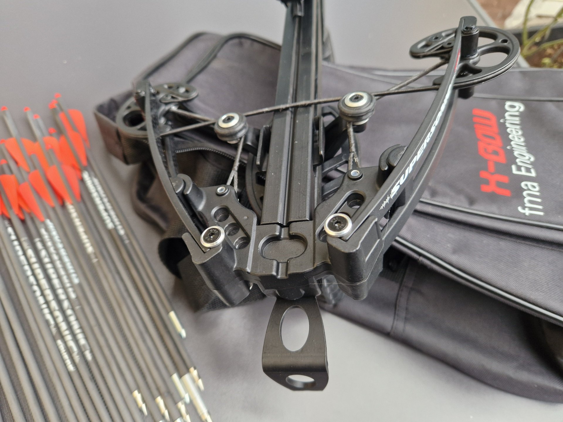 Pistolenarmbrust X-BOW FMA SUPERSONIC 120Lbs /330fps Armbrust mit Zubehör – Bild 3