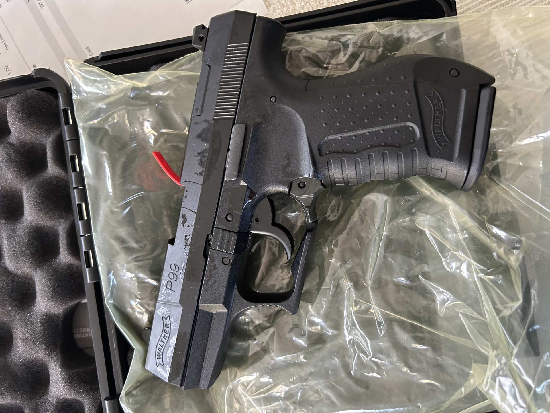Walther P99 SV BLK 9 mm PAK NEU – Bild 1