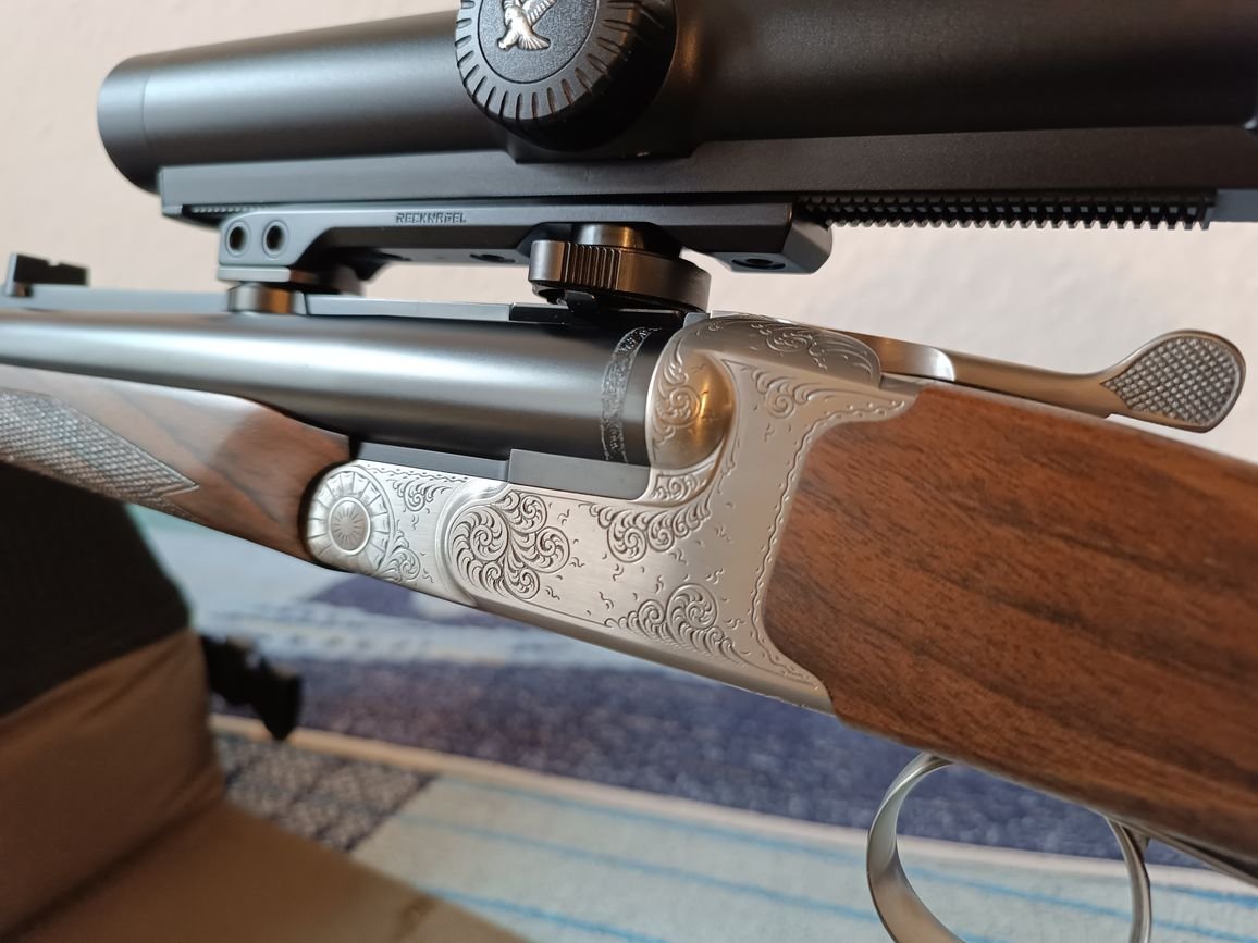 Krieghoff Classic Doppelbüchse (IES) - 8x57 IRS - Swarovski Z8i 1-8x24 SR + Montage & Munition – Bild 2
