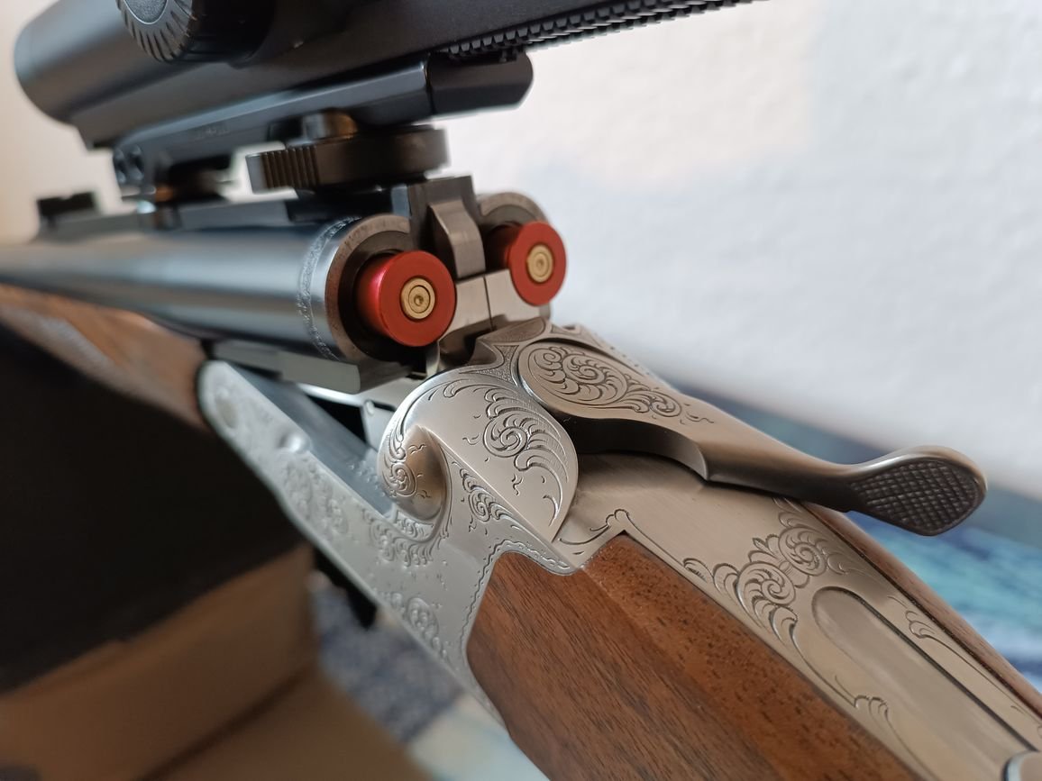 Krieghoff Classic Doppelbüchse (IES) - 8x57 IRS - Swarovski Z8i 1-8x24 SR + Montage & Munition – Bild 3