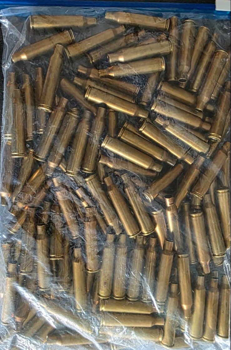 Konvolut bezünderter Hülsen 6,5×55 SE – 108Stk – wie abgebildet – Bild 1
