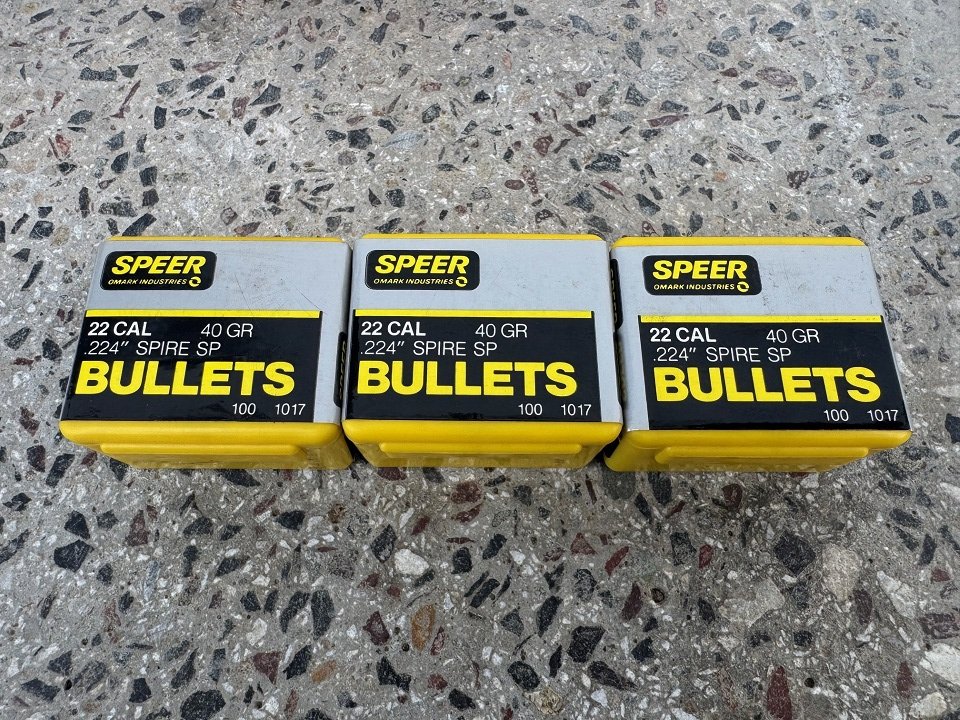 .224 Speer Geschosse SP 40gr – bilde 1
